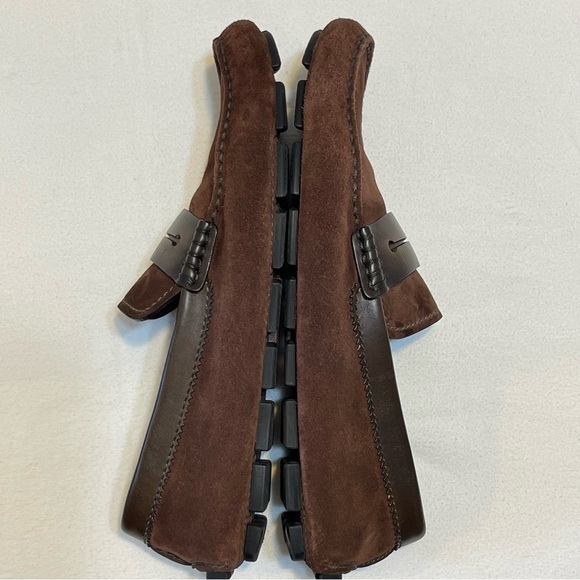 ERMENEGILDO ZEGNA suede driving loafers - Picture 5 of 11